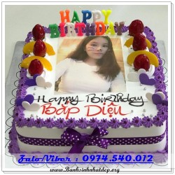 Mẫu Bánh Sinh Nhật Đẹp - A278